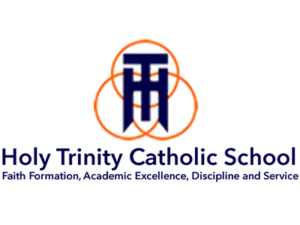 Holy Trinity Catholic School Logo | Midwest Salute to the Arts Festival Sponsors