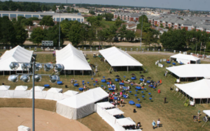 Midwest Salute to the Arts Festival Tents