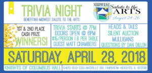 Trivia Night | Midwest Salute to the Arts Festival Events