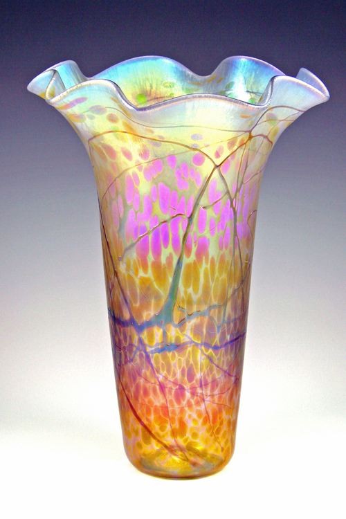 Mynatt Art Glass Vase