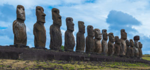 Hammel Moai at Ahu Tongariki, Easter Island