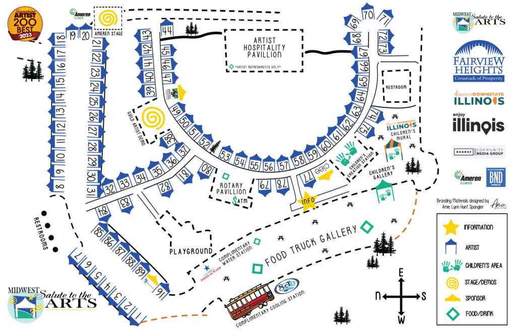 Directions & Maps | Midwest Salute to the Arts