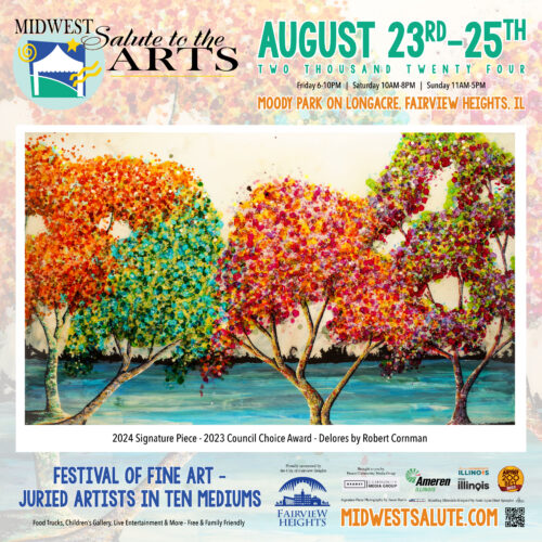 Midwest Salute to the Arts Festival | August 23-25, 2024