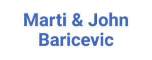 Marti & John Baricevic sponsor 1