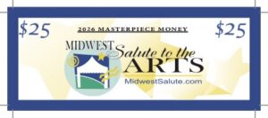 Salute to the Arts 2026 - Masterpiece Money 25 -print