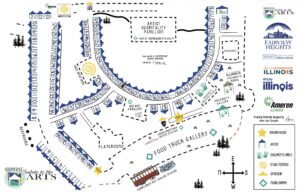 2026 Midwest Salute Map